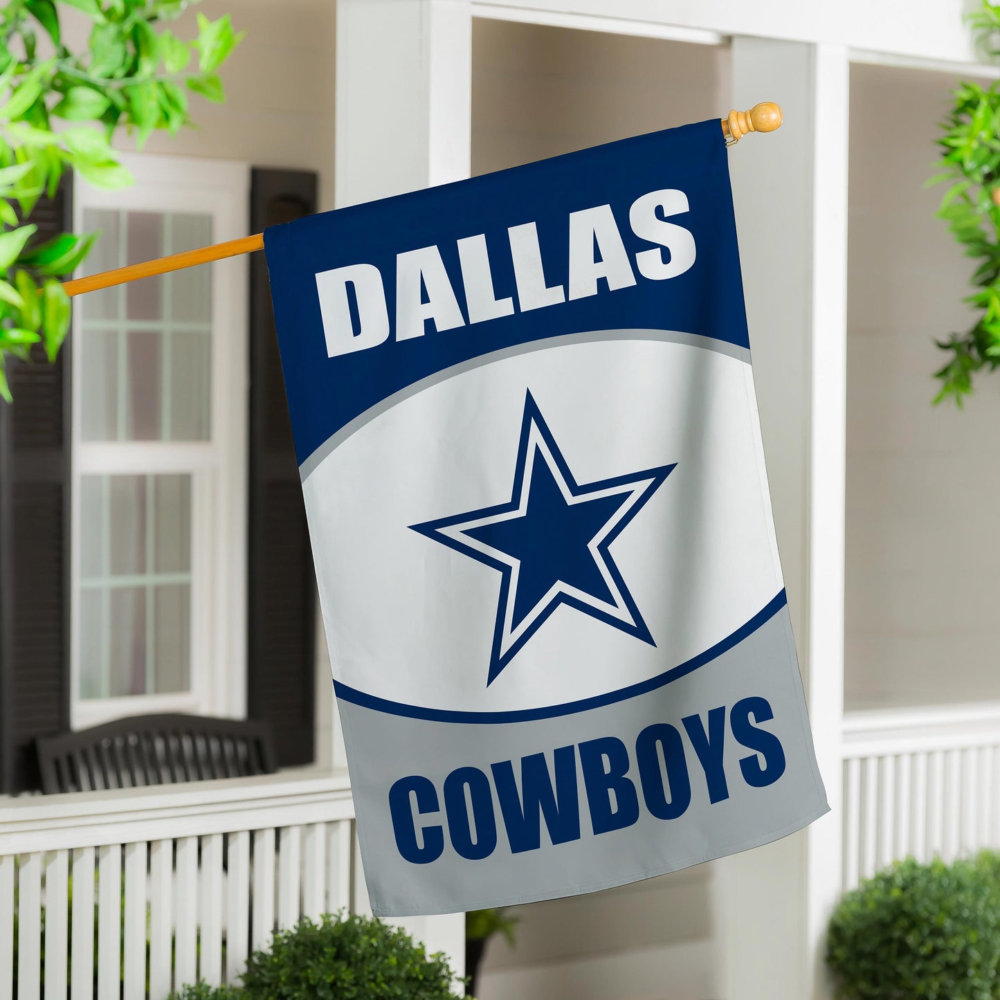 Dallas Cowboys Suede House Flag