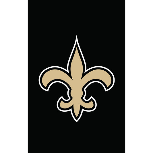 New Orleans Saints Applique Garden Flag