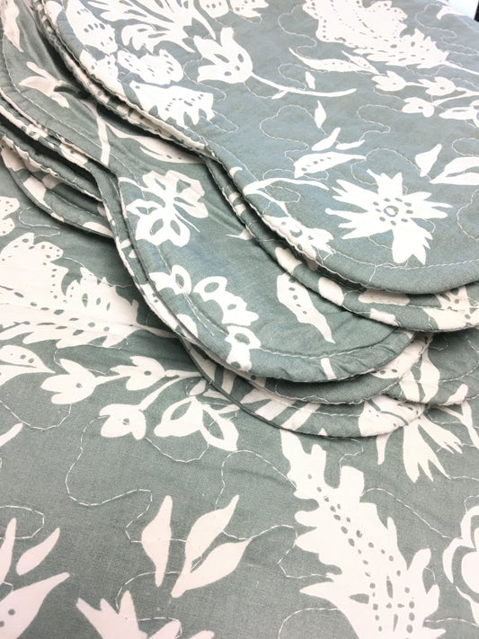 Amberley Rowland Floral Cotton 3-Piece King Reversible Quilt Bedding Set