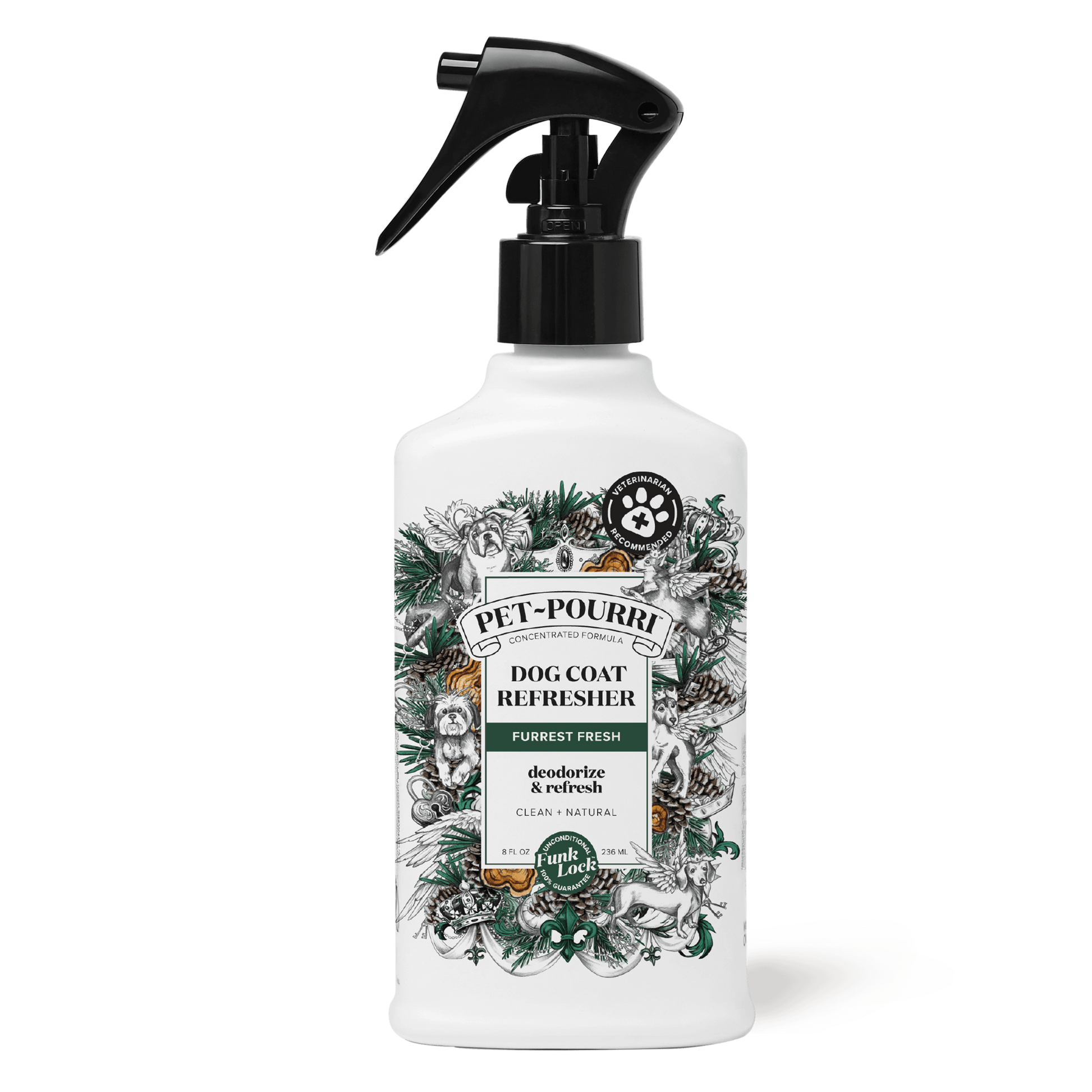 Pet~Pourri - Dog Coat Refresher ~ Furrest Fresh 8oz