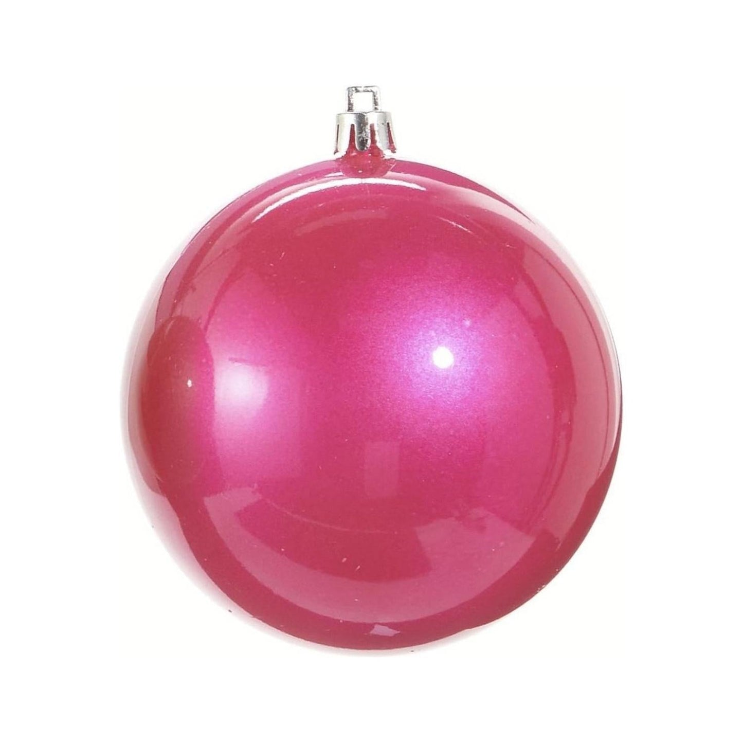 4" Bright Pearlescent Ball Ornament
