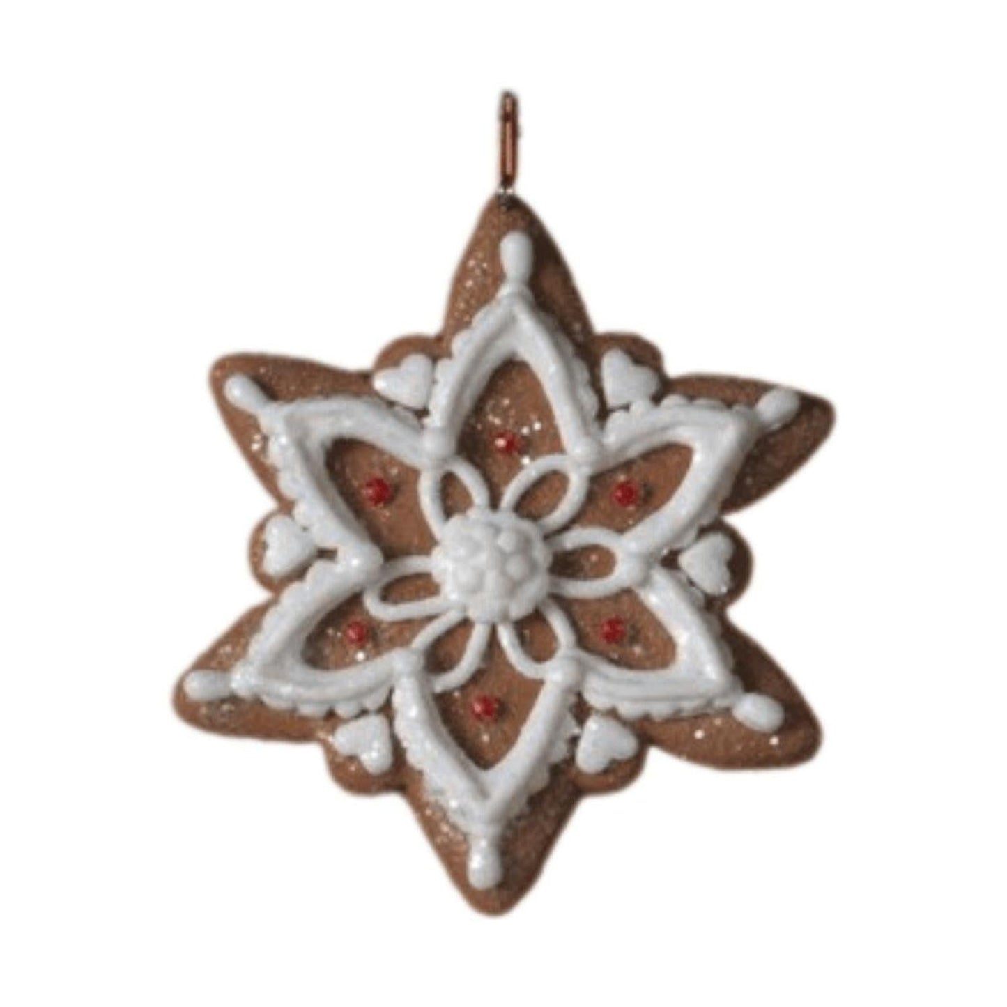 4" Clay Dough Holiday Gingerbread Ornaments