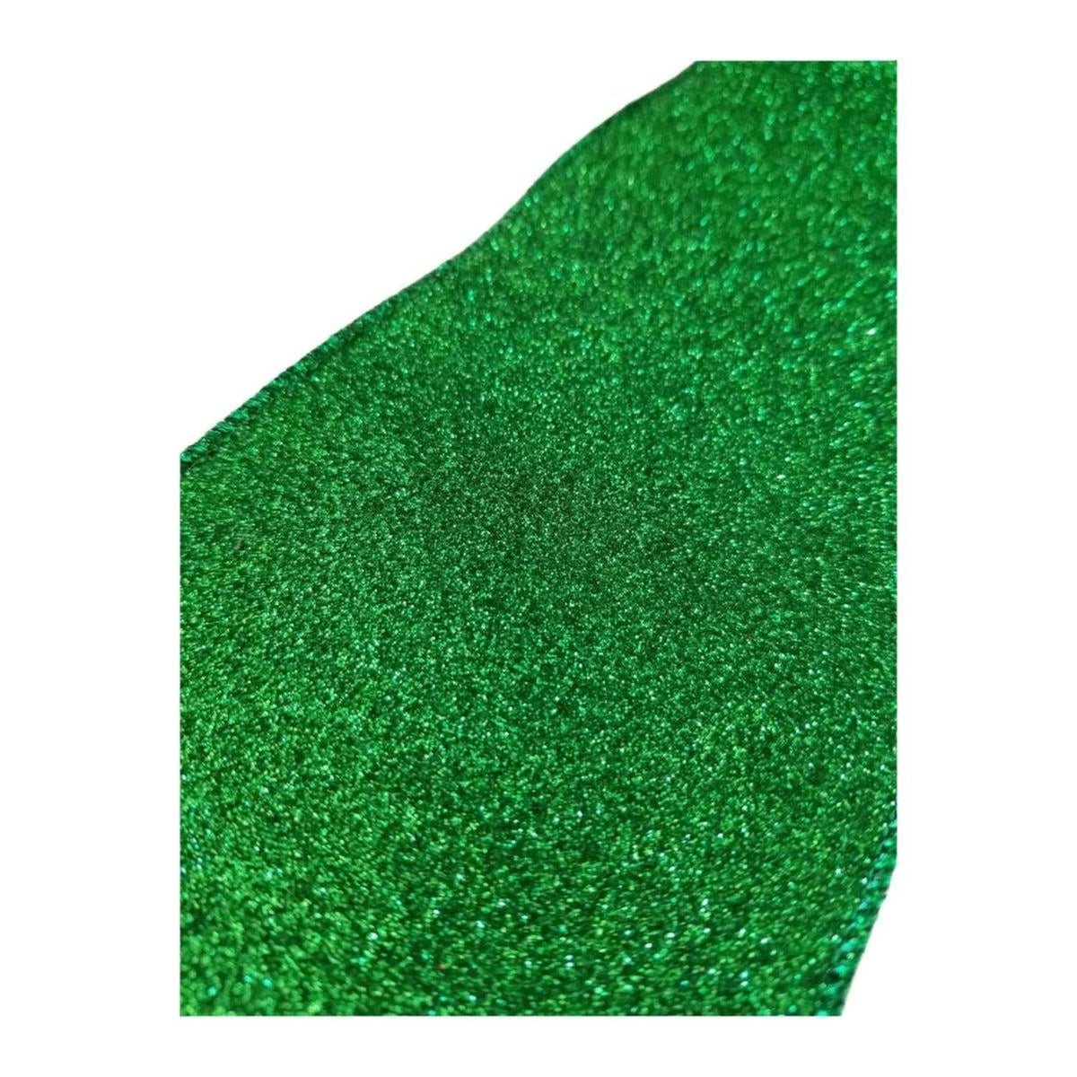 4" Glitter Magic Ribbon: Emerald Green (10 Yards)