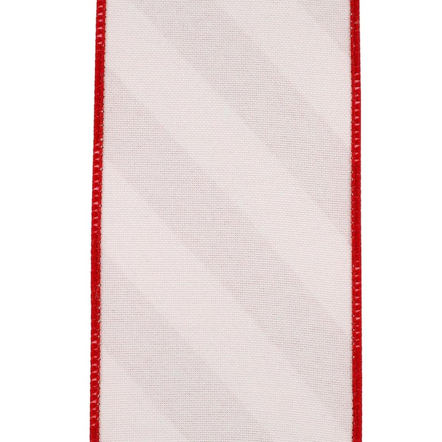 4" Diagonal Stripe Canvas Ribbon: Pink/Red (10 Yards)