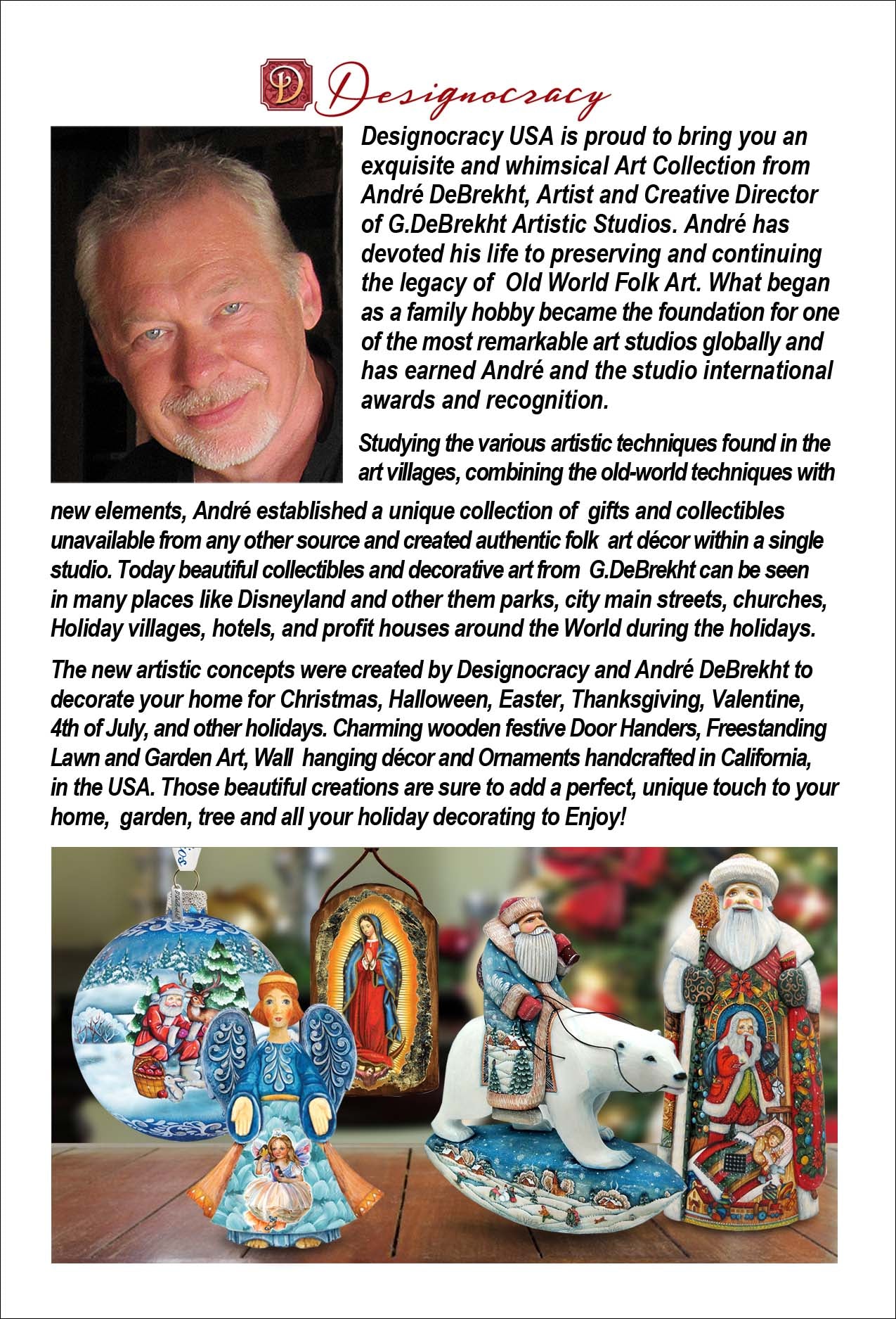 Flamingo Love Heart Glass Ornament by G. Debrekht Christmas Decor - 753-013