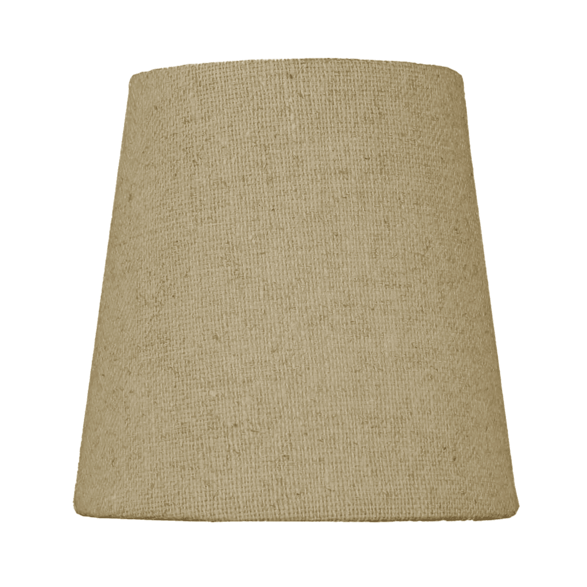 4"W x 4"H Chandelier Sand Linen Clip-On Lampshade