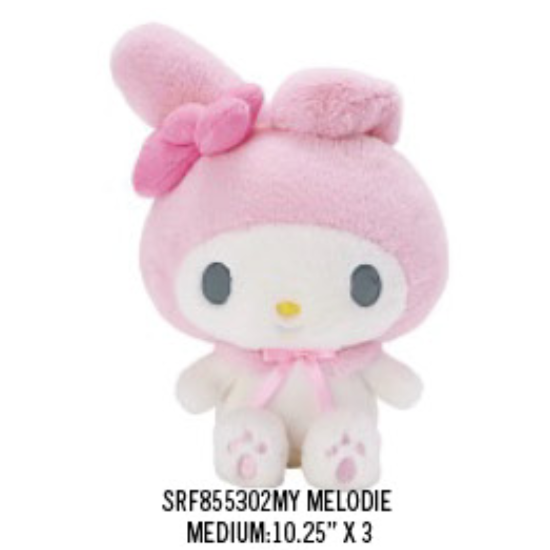 GENUINE Sanrio Original My Melodie Hello Kitty Medium Plush Imported