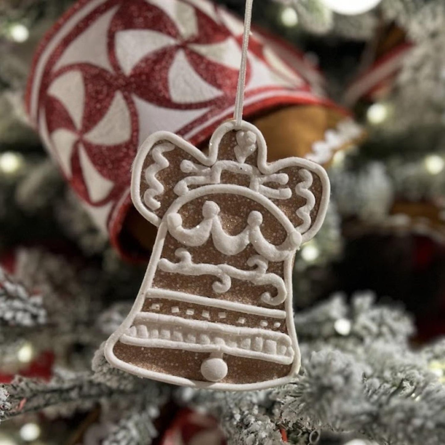4.75" Box of Gingerbread Cookie Christmas Ornaments
