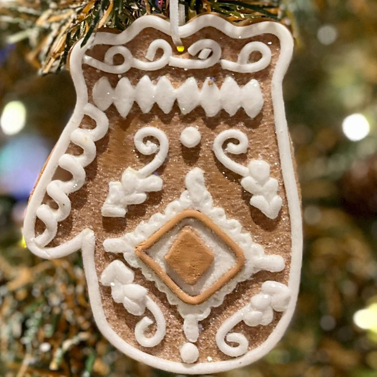 4.75" Box of Gingerbread Cookie Christmas Ornaments