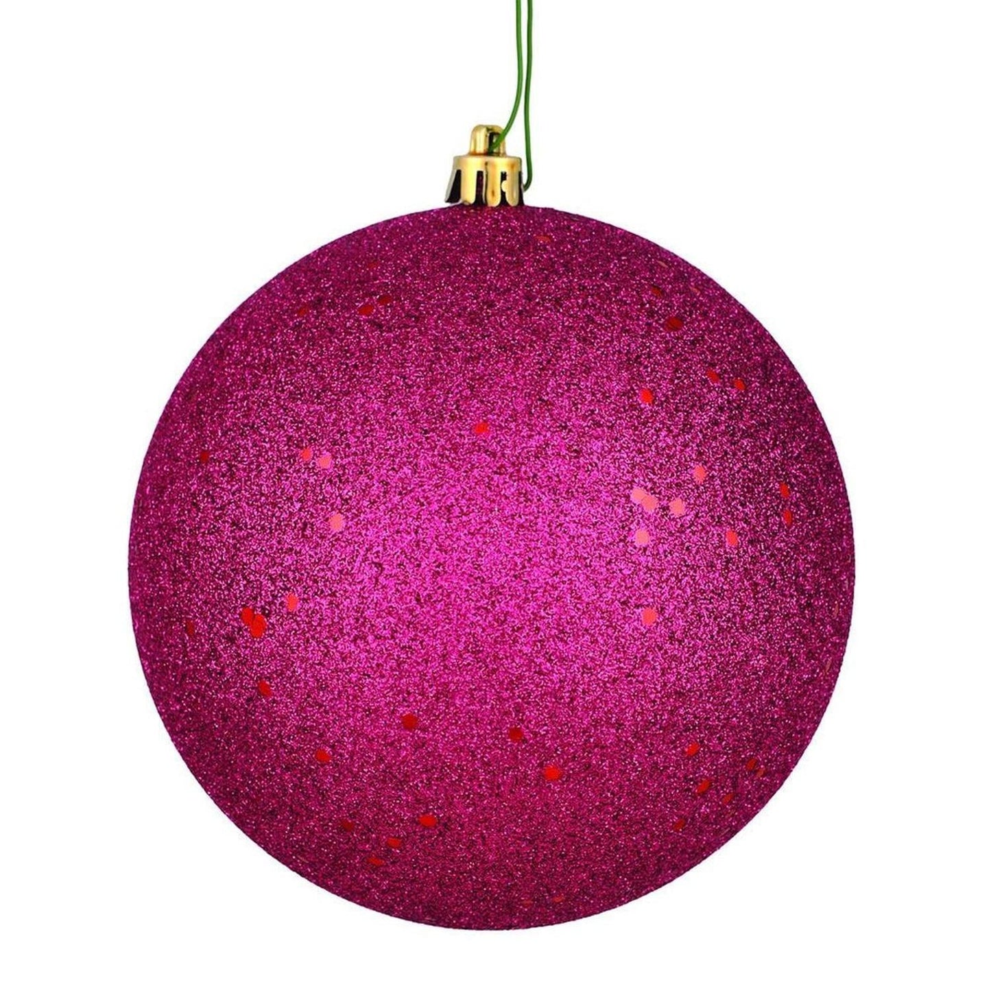 4.75in Berry Red Christmas Ornament Assortment (Set of 4)