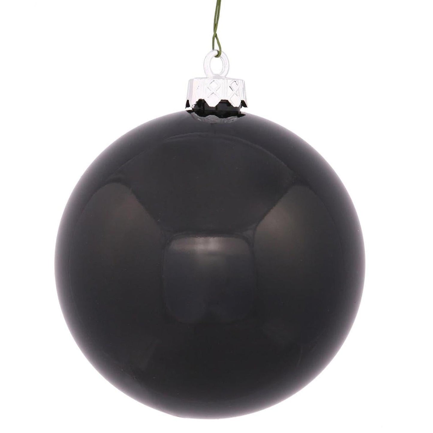 4.75in Black Christmas Ornament Assortment (Set of 4)