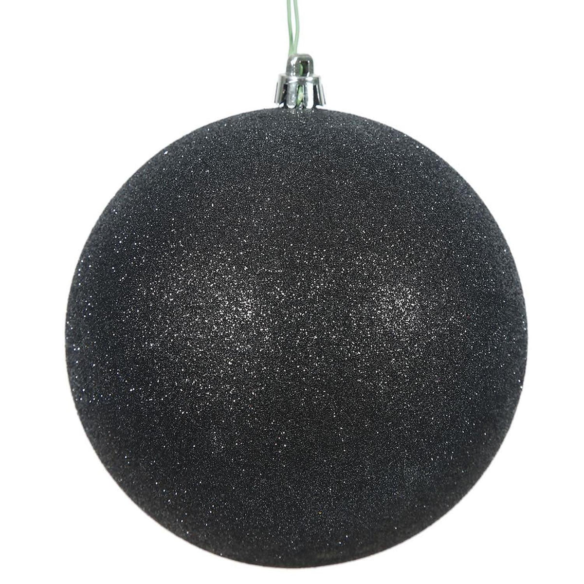 4.75in Black Christmas Ornament Assortment (Set of 4)
