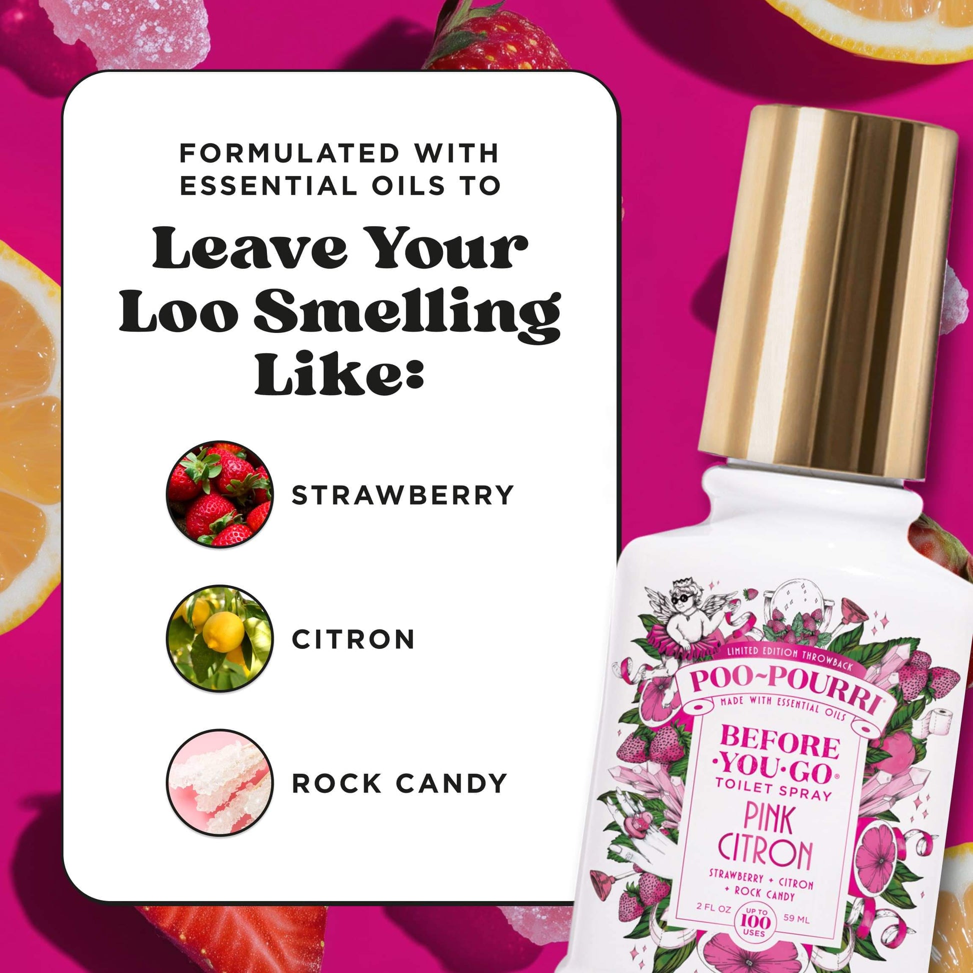 Poo~Pourri Pink Citron 2oz