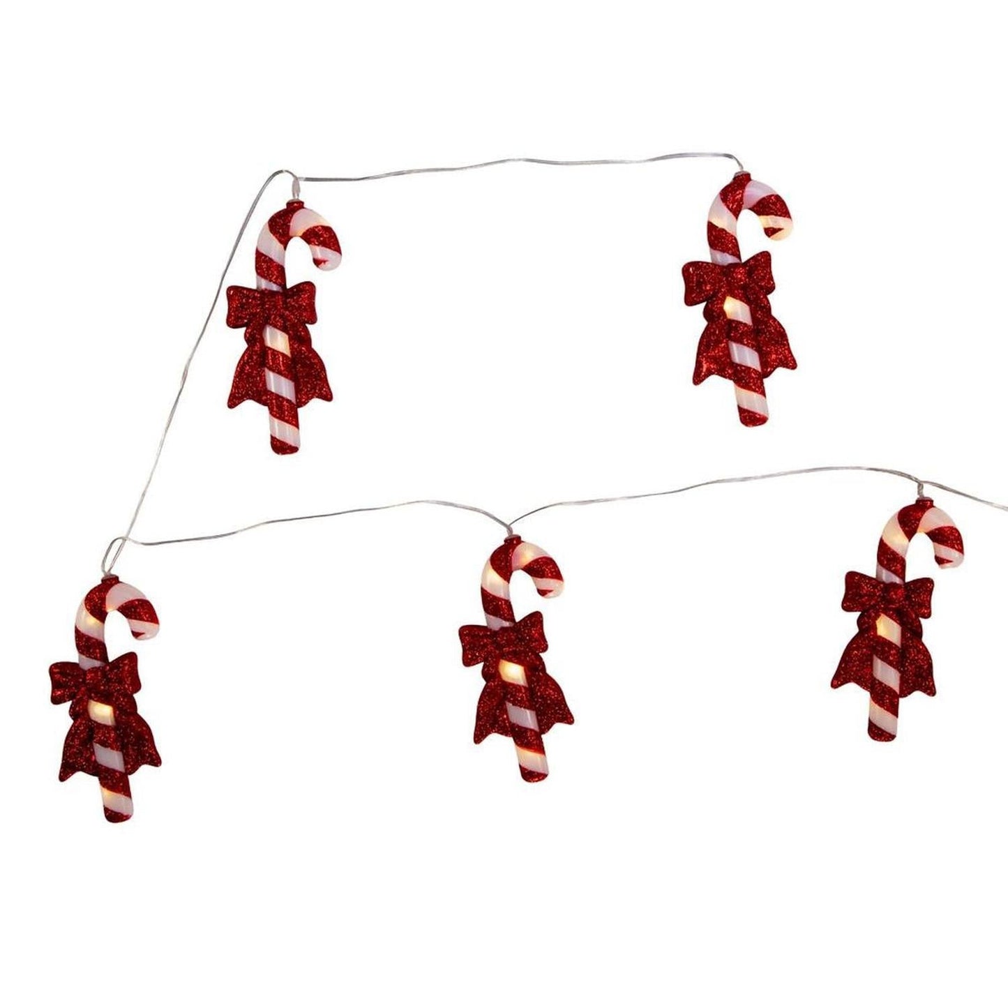 5-Piece Candy Cane LED Light Set