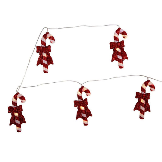 5-Piece Candy Cane LED Light Set
