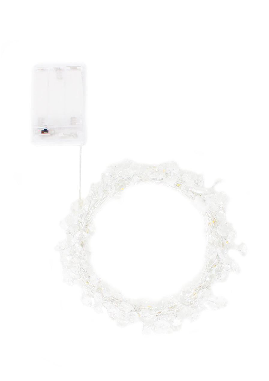 Crystal Gem Stone Fairy String Lights 40 LED
