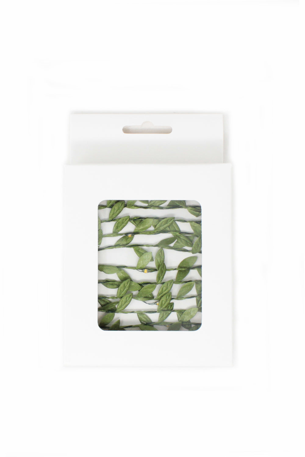 Green Leaf Vine Fairy Light Curtain 96 LED