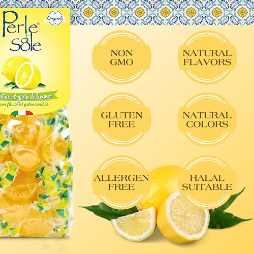 Perle di Sole Lemon Jellies — Amalfi Coast IGP Gelée (7 oz / 200g)