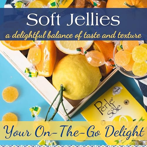 Perle di Sole Sorrento Orange Jellies — Italian Gelée (7 oz / 200g)