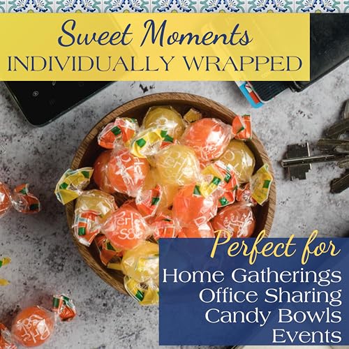Perle di Sole Assorted Lemon & Orange Drops — Amalfi Coast Hard Candy