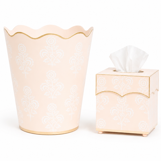 a tissue box and a tissue holder