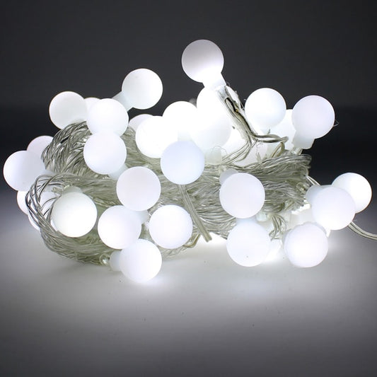 100 LED String Light Bulb with connector - White