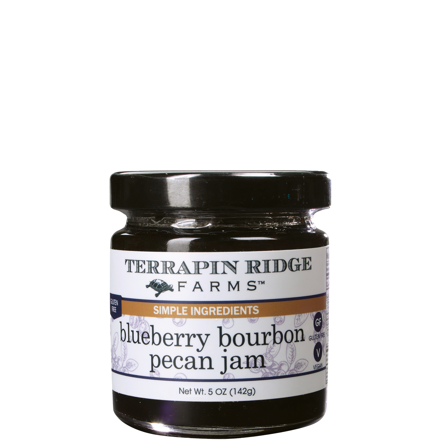 Blueberry Bourbon Pecan Jam - 5 oz