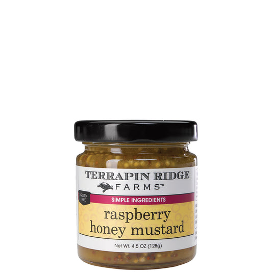 a jar of honey mustard