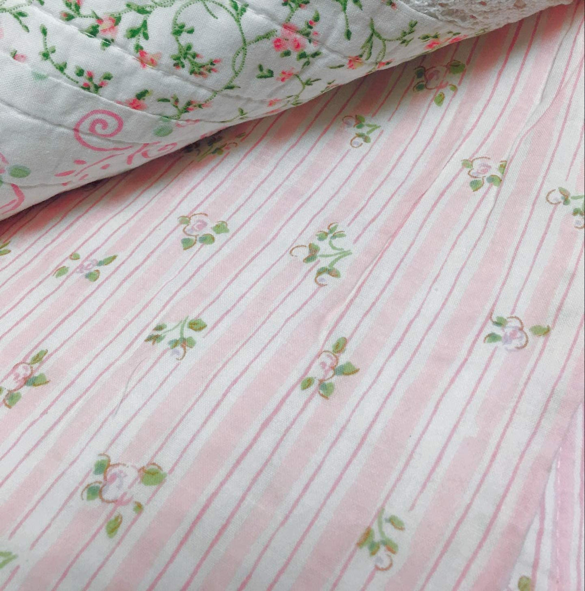 a close up of a fabric