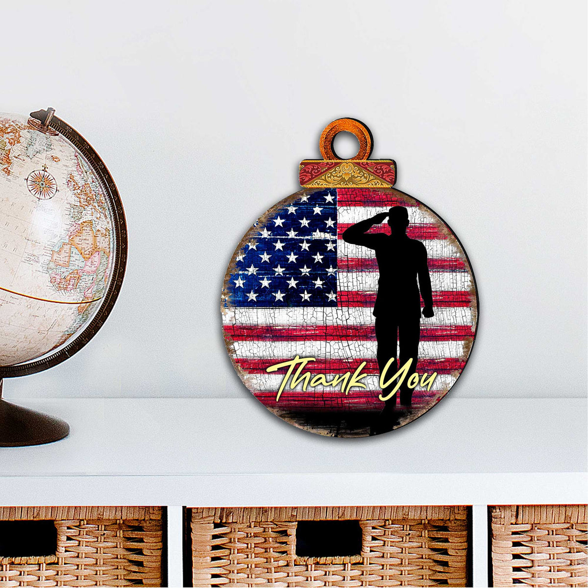 Thanks to Our Veterans Holiday Decor - Designocracy - 8187102M