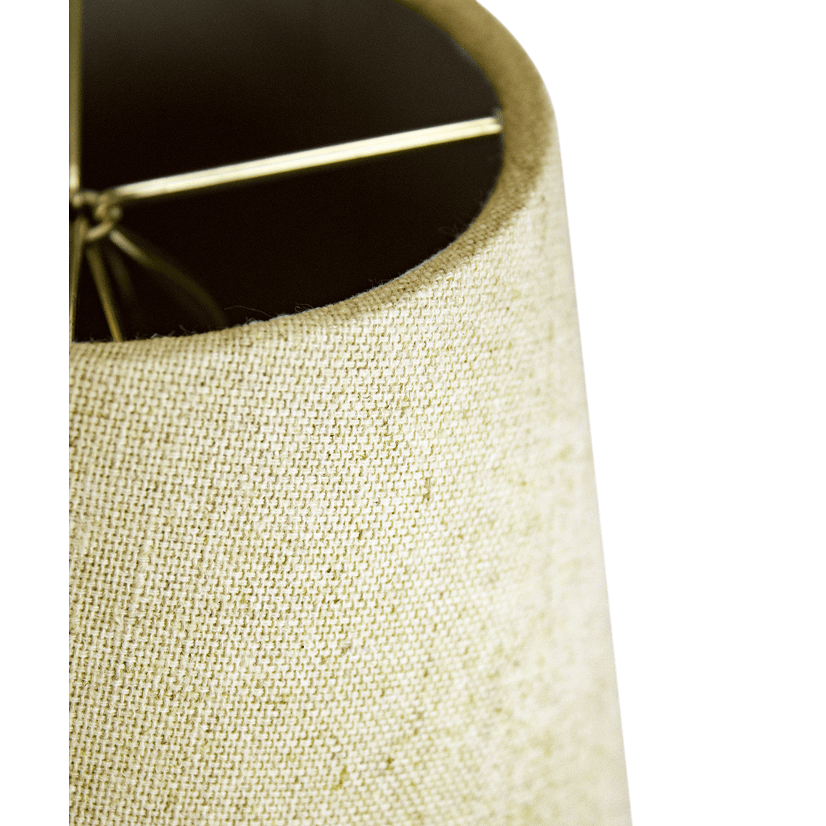 5x8x7 Empire Sand Linen Edison Clip Lampshade