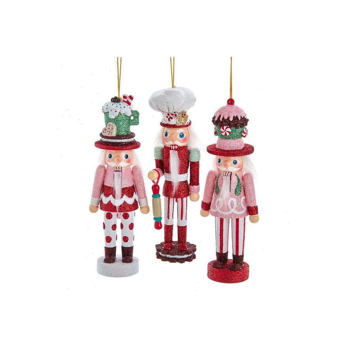 6" Hollywood Nutcrackers™ Cake, Cocoa and Gingerbread