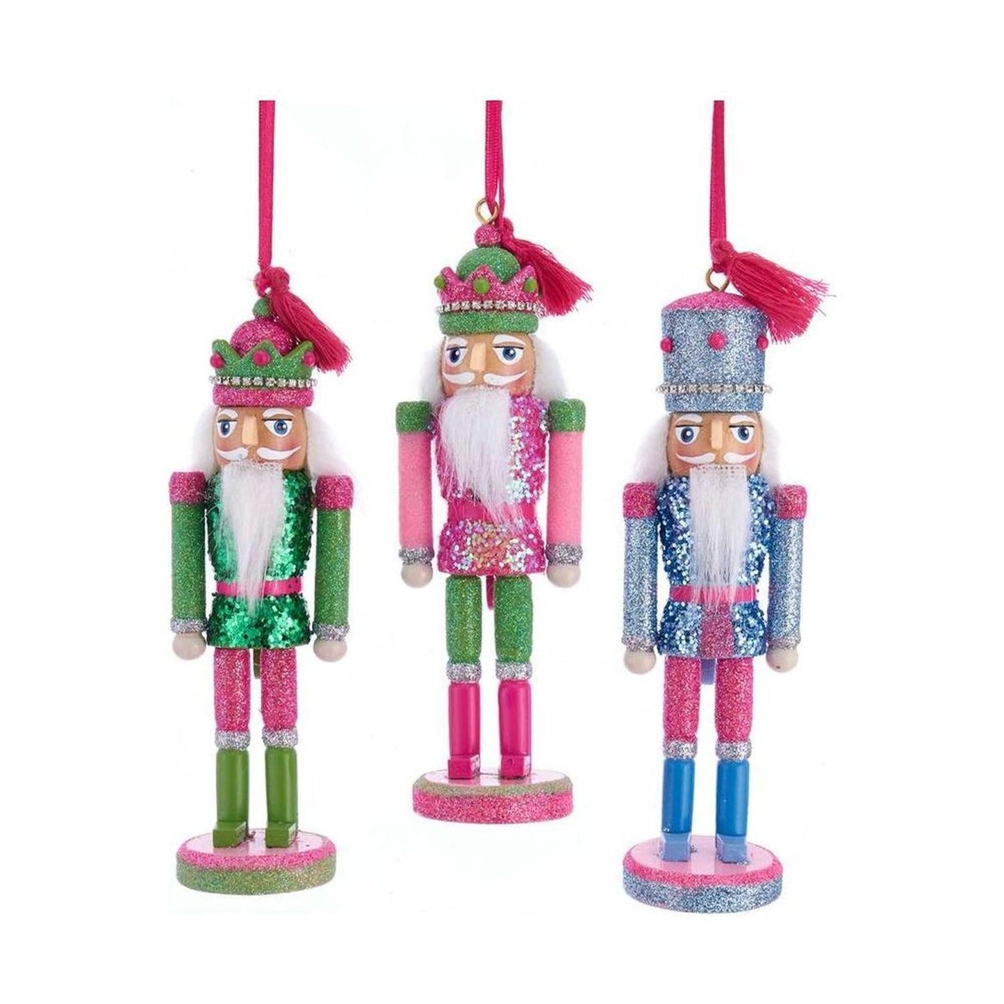 6" Preppy Nutcracker Ornaments