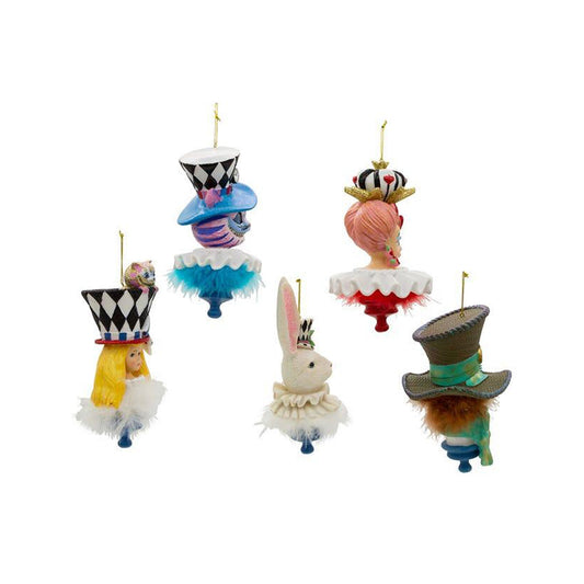 6" Holly Hats™ Queen of Hearts Hat Ornament by Kurt Adler