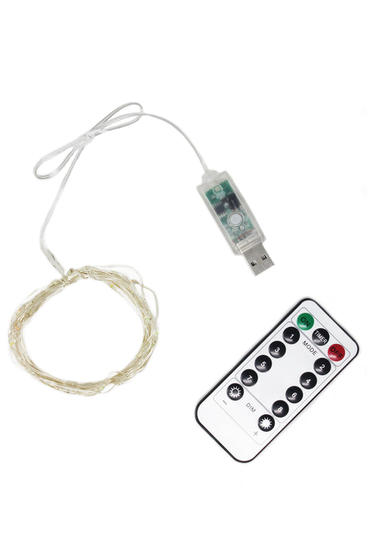 USB Rainbow Fairy String Light with Remote