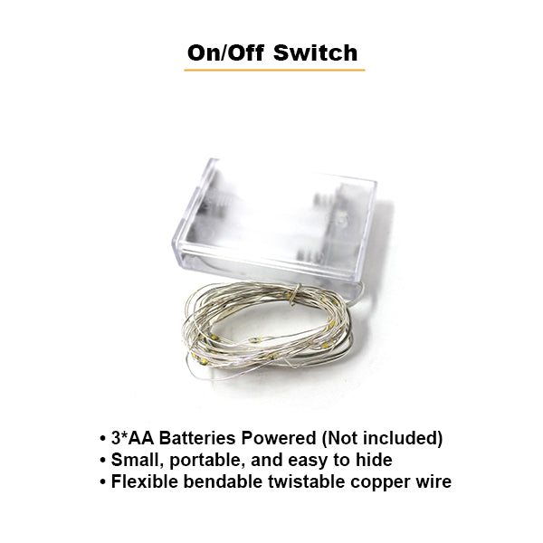 a wire wrapped around a box