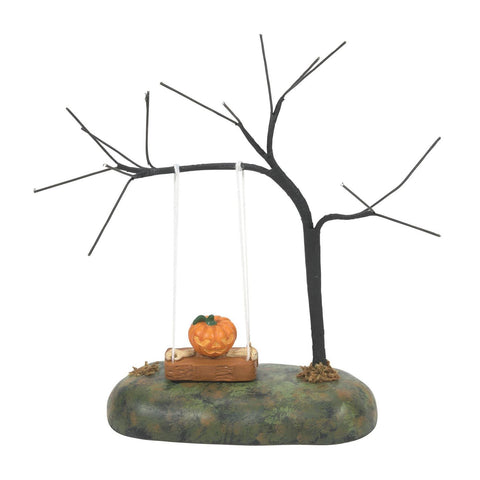 Department 56 Swinging Scary Gourd Halloween Village Animated Accessory