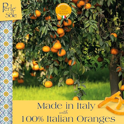 Perle di Sole Candied Orange Peels — Italian Confection (3.5 oz / 100g)