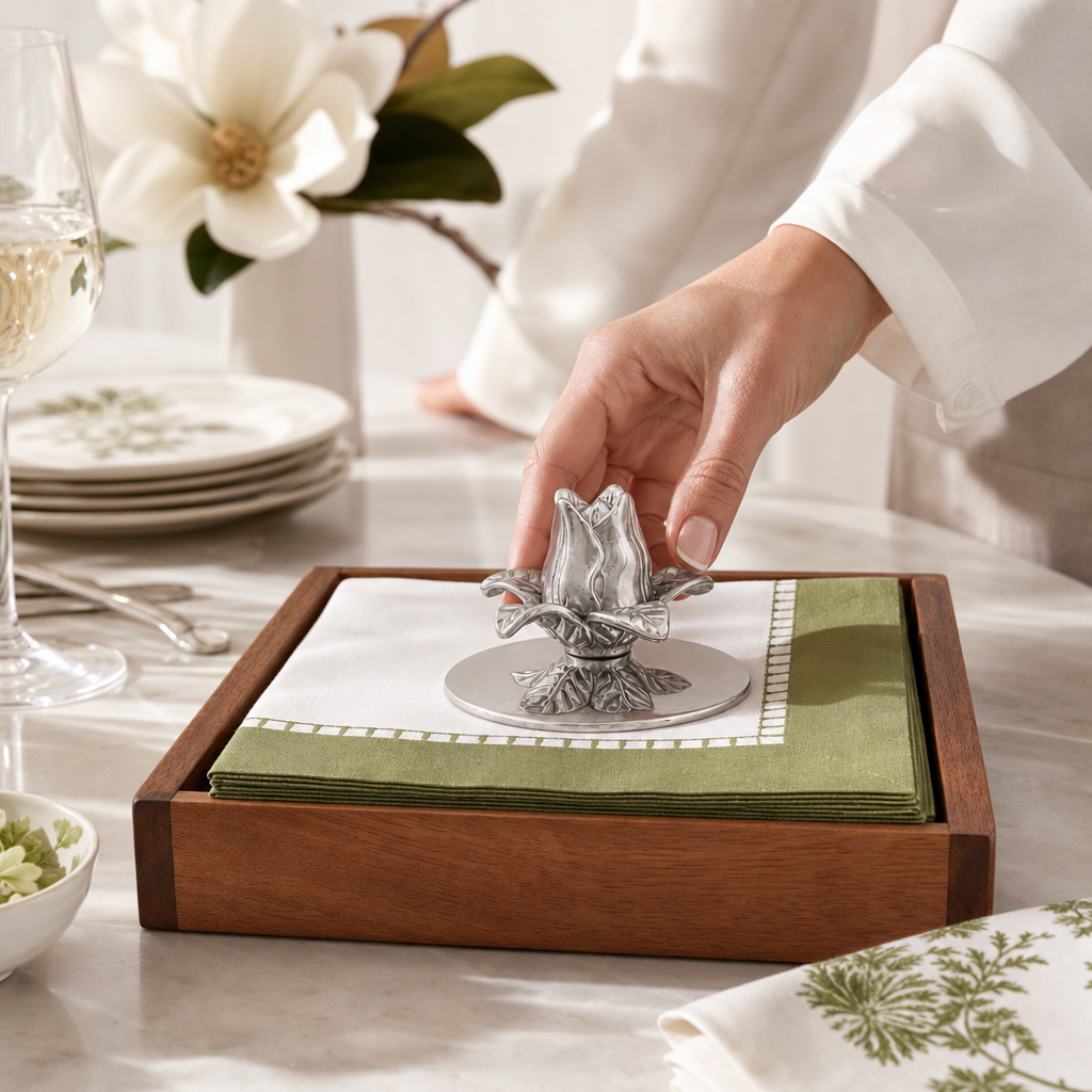 Magnolia Napkin Weight