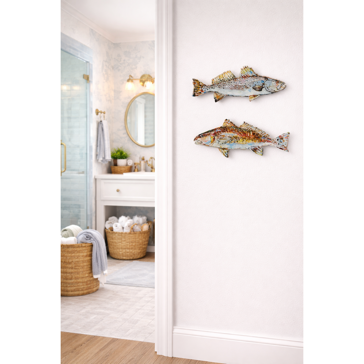 Redfish Acrylic Wall Contour