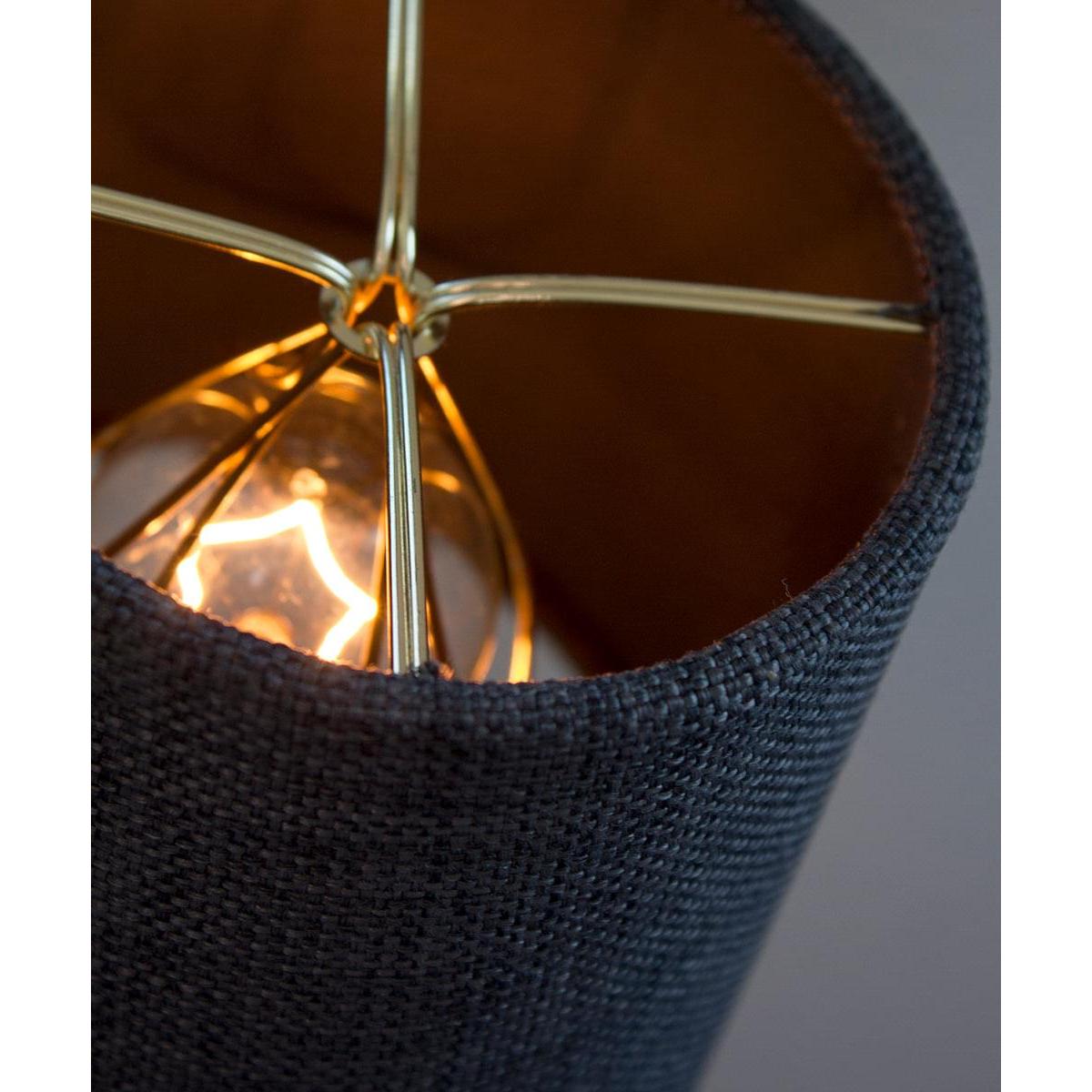 a close up of a lamp shade