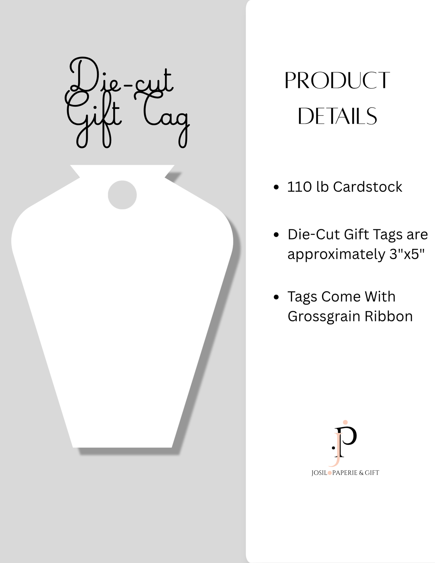 Lemon Gift Tag | Gift Tags by JOSIL Paperie