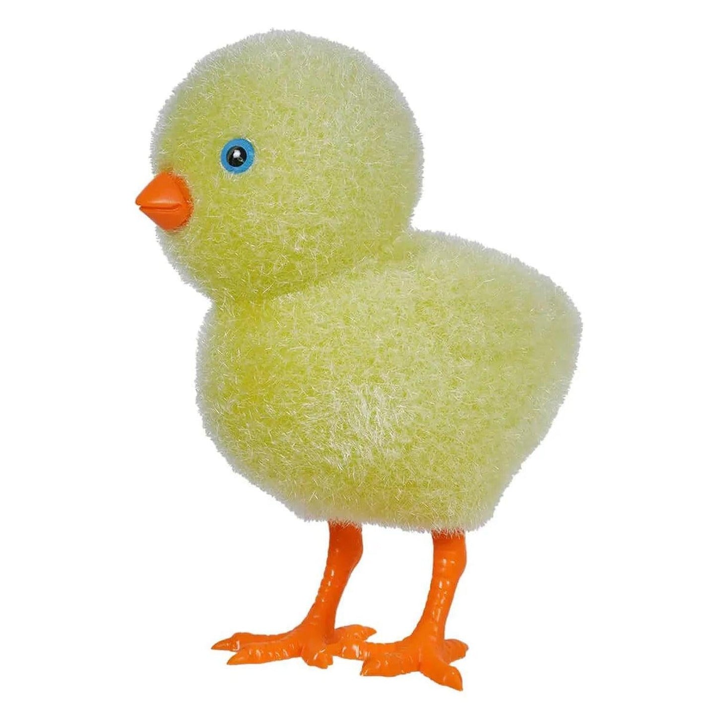 6.5" Flocked Baby Chick (Assorted Colors)