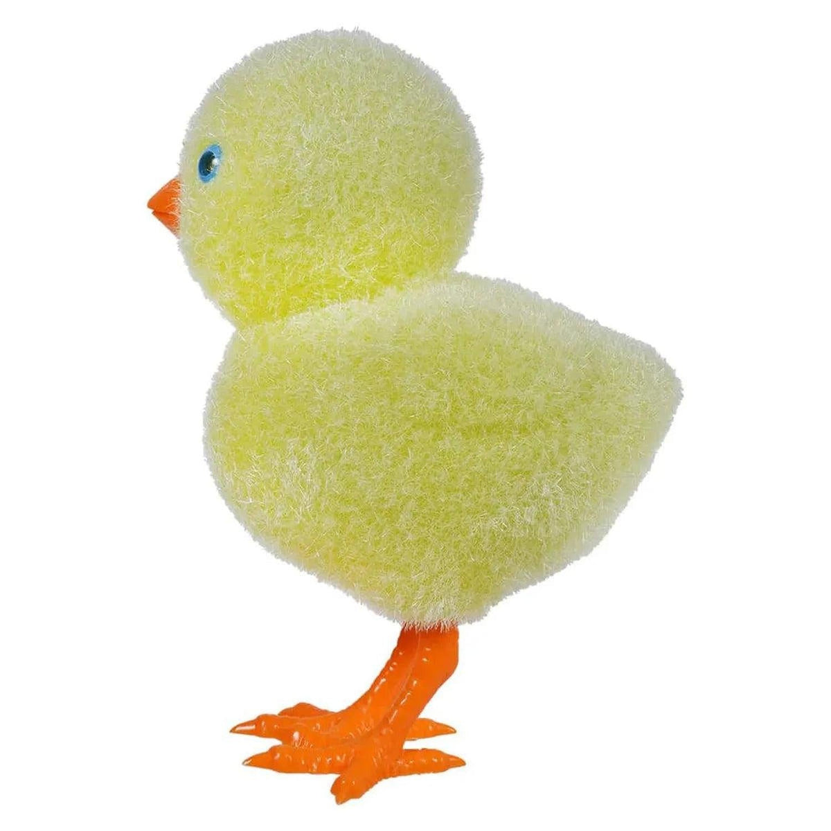 6.5" Flocked Baby Chick (Assorted Colors)