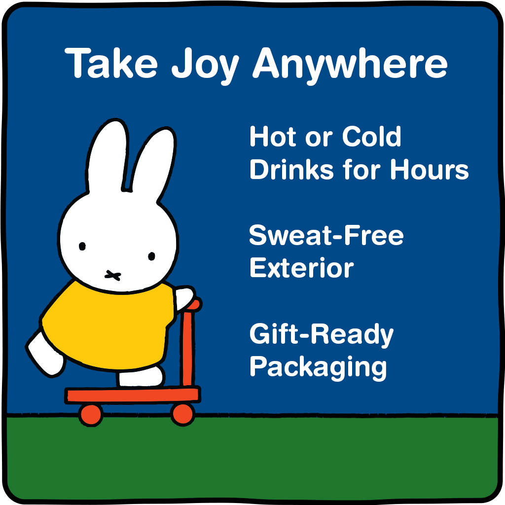 Miffy Stripes Tumbler - 24 oz
