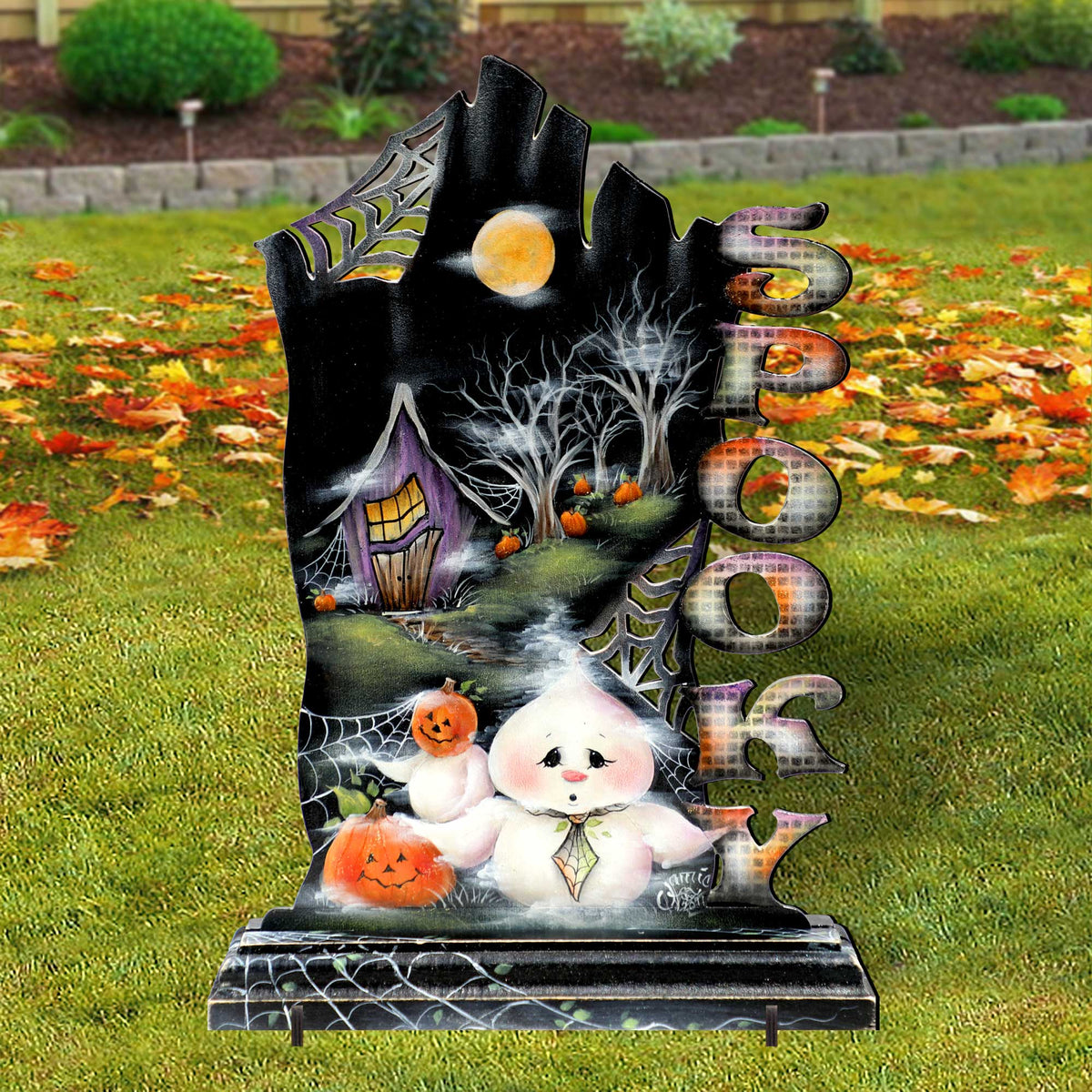 Not Too Spooky Halloween Outdoor Decor by Jamie Mills-Price - Thanksgiving Halloween Decor - 8457408F
