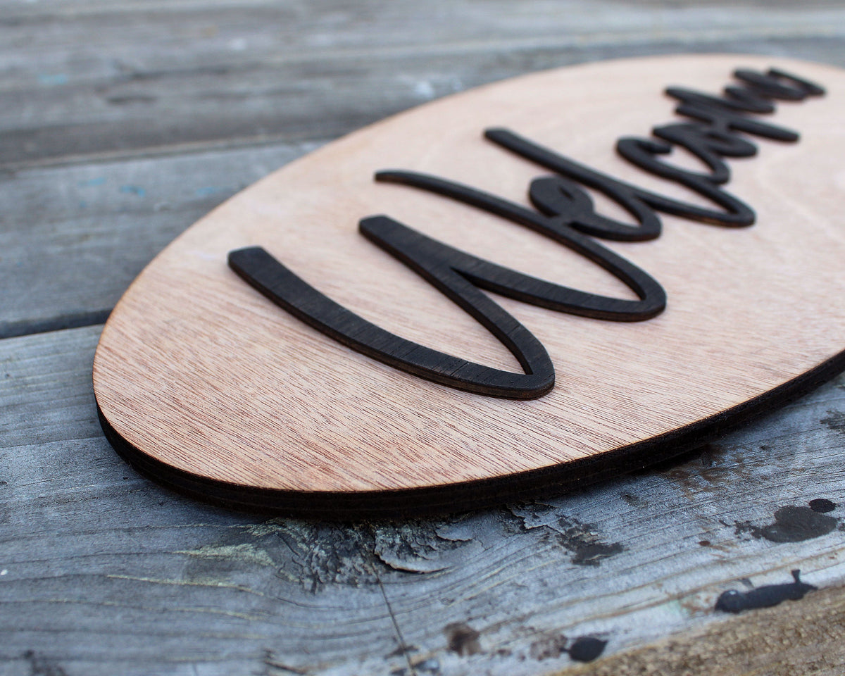 Exit sign, Business sign, Light wood sign, Handmade in the USA Sign - 320317