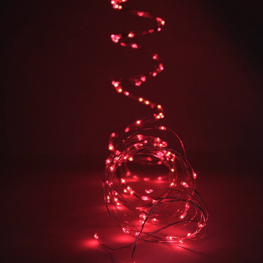 Branch Fairy Lights Twinkling Ambient Lighting Plug-In 180 LED Silver Copper Wire Red