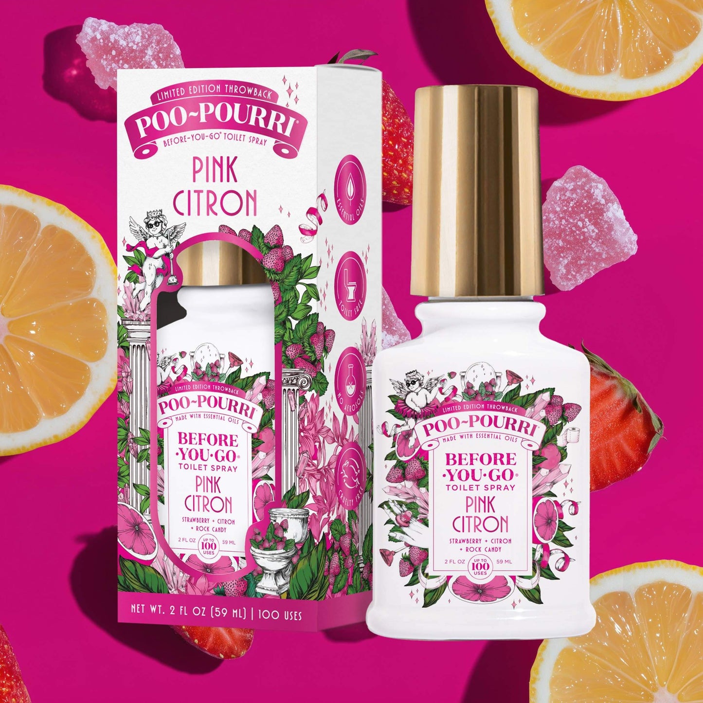Poo~Pourri Pink Citron 2oz