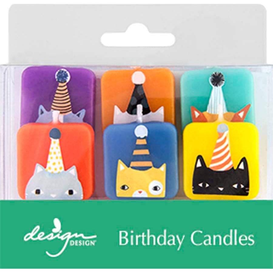 Cats with Hats Sculpted Candles